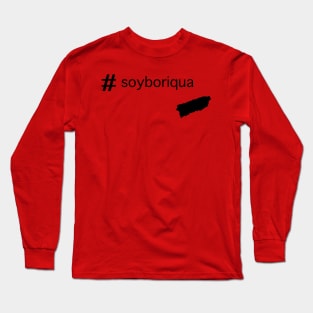 #soyboriqua Long Sleeve T-Shirt